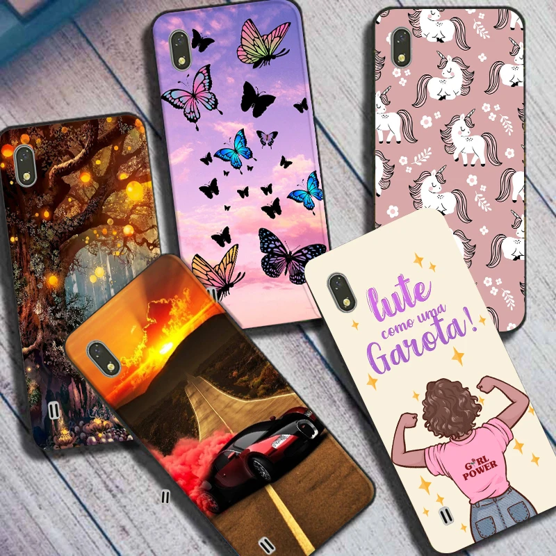 Чехол для ZTE Blade A530, мягкий чехол из ТПУ для ZTE BladeA530, ZTE A530, милый мультяшный чехол для телефона, чехол-бампер унисекс, изящный