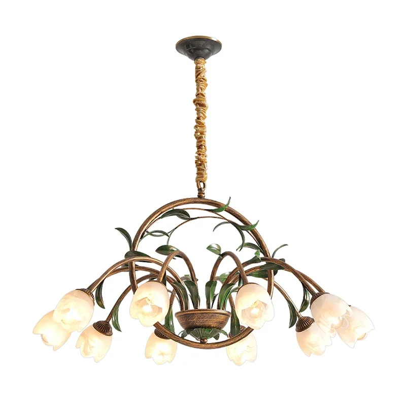 Американская пасторальная Подвесная лампа OULALA французская фотолампа креативный