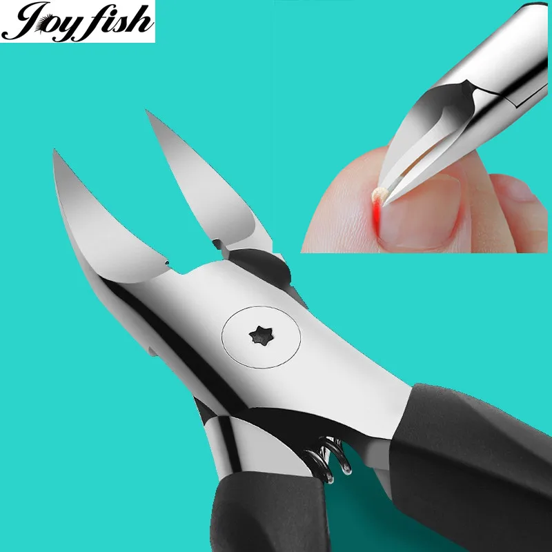 

Stainless Steel Eagle Nose Pliers Toenail Clipper Repair Thick Hard Nail Clippers Nail Groove Inlaid Pedicure Tool