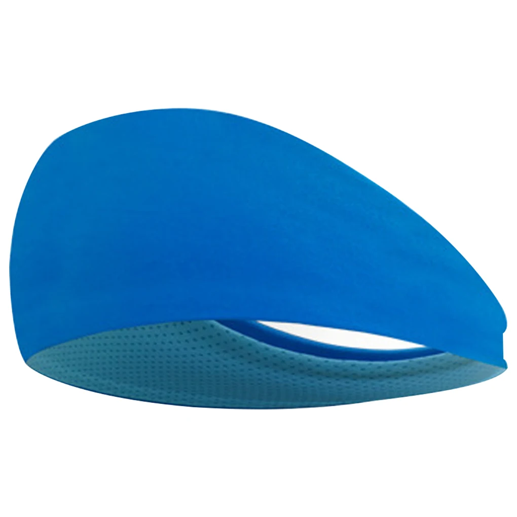 

Men Sports Headband Running Fitness Workout Yoga Pilates Exercise Sweat Absorbent Sweatband