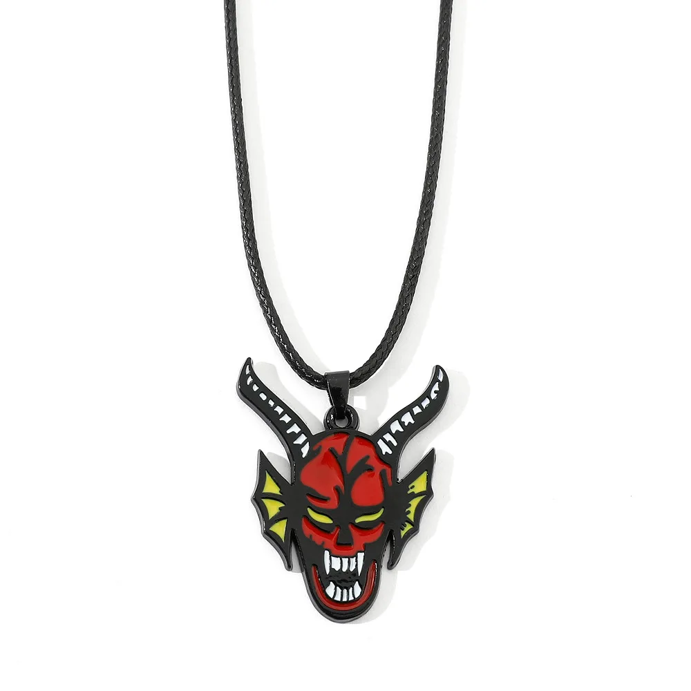 

2022 New Stranger Things4 Hellfire Club Necklace for Women Men Pendant Necklace Fashion Vintage Jewelry