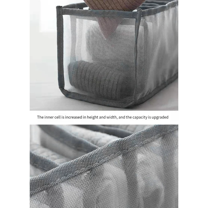 Promotion! Underwear Bra Socks Organizer Storage Washable Foldable Drawer Clothes