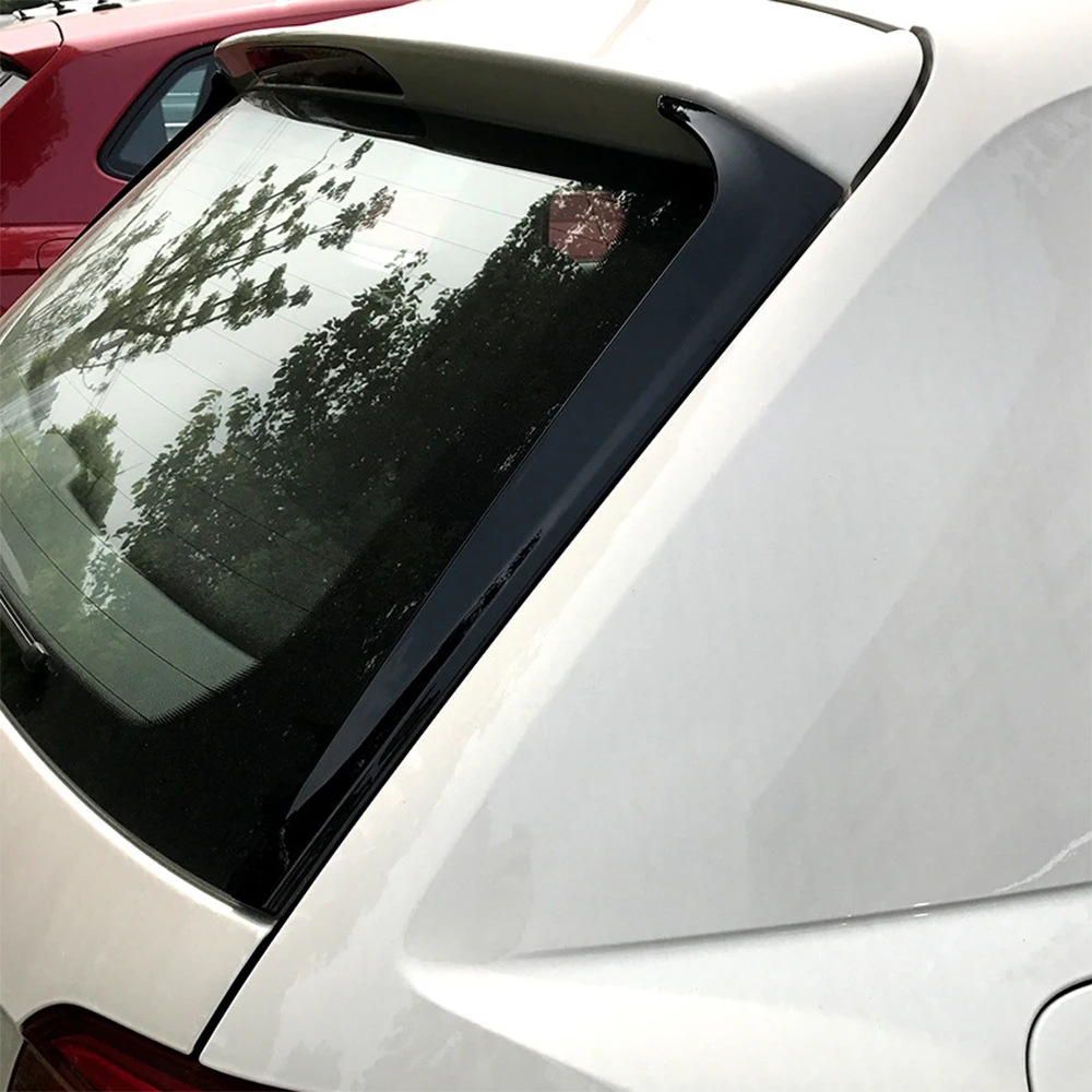 1 пара для VW Polo MK6 2019 2020 2021 2022 2023 автомобильный спойлер на заднее окно боковой