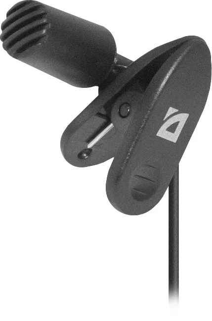 

Микрофон для компьютера смартфона Defender MIC-109, на прищепке, кабель 1.8 м