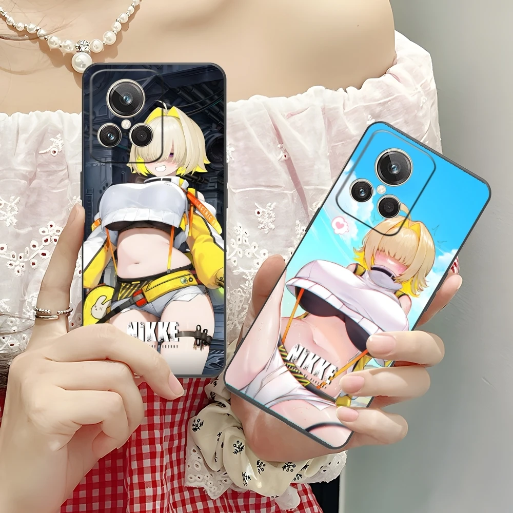 Чехол для мобильного телефона с рисунком богини NIKKE Elegg Realme GT 2 9i 8i 7i Pro X50 X2 C35 C21 C20 C11
