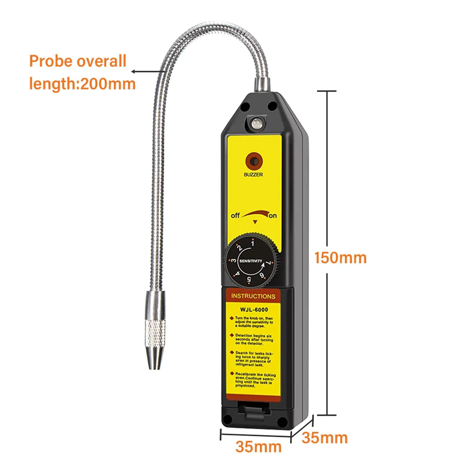 Обнаружение утечки кондиционера Галогенное обнаружение с зондом Автомобильные