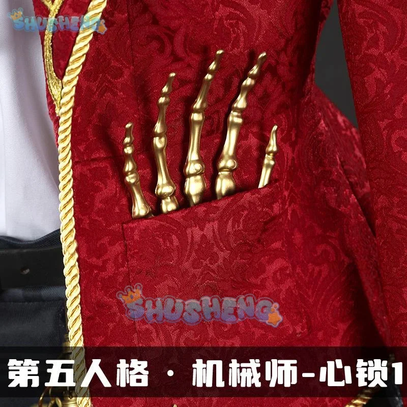 FC6Identity V Tracy Reznik Mechanic Косплей Костюм Heart Lock Униформа Хэллоуин Карнавал Вечеринка