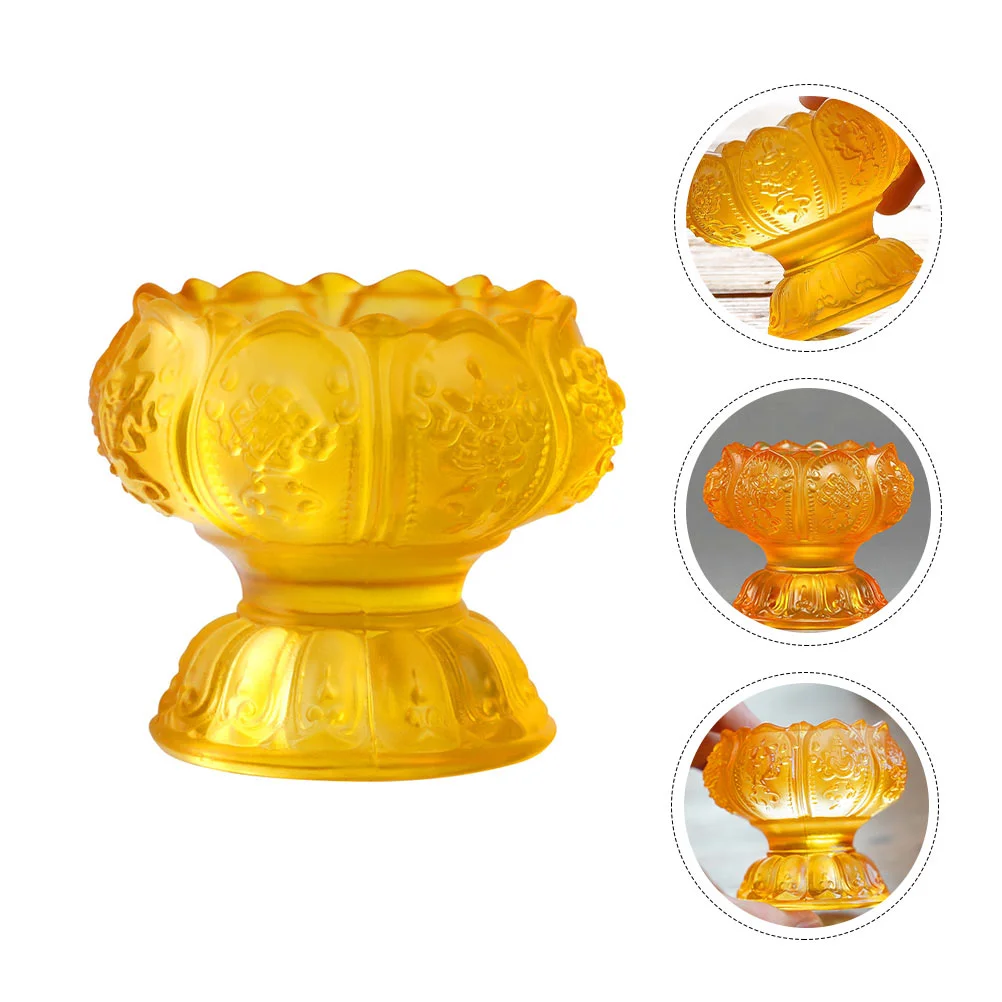 

Holder Lampbutter Candlestick Decorative Base Religious Lampsbuddhist Tealight Tibetan Ghee Stand Votivediwali Diyas Lotus Oil
