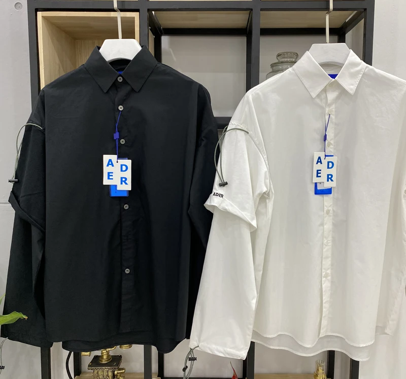 Рубашка с длинным рукавом со шнурком | Мужская одежда