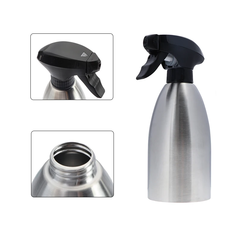 Бутылка-распылитель для масла 500 мл герметичный насос оливкового из нержавеющей