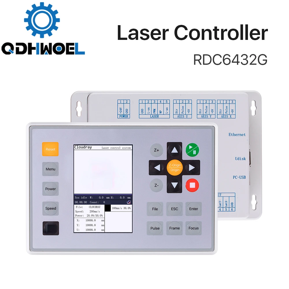 

Ruida RDC6432 CO2 Laser Controller System for Laser Engraving Cutting Machine Replace AWC708S Ruida 6442S Ruida Leetro