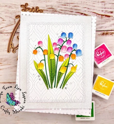 Металлические штампы lila meraki flora para die cut mold card альбом для скрапбукинга бумаги