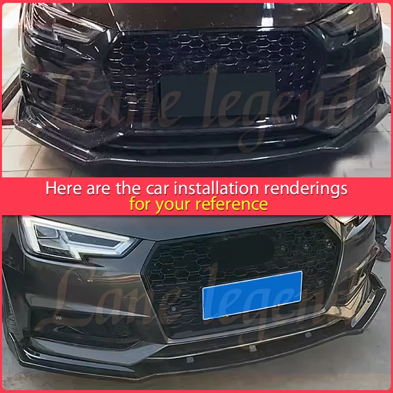 Высококачественный автомобильный передний бампер комплект губ спойлер утюжок