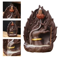 meditation ornaments home decoration incense holder incense burner backflow incense burner aromatherapy furnace