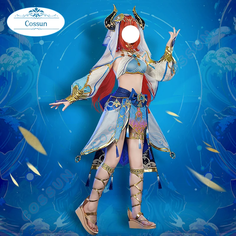 

Genshin Impact Nilou экзотический Танцевальный Игровой костюм женский костюм для косплея костюм для Хэллоуина