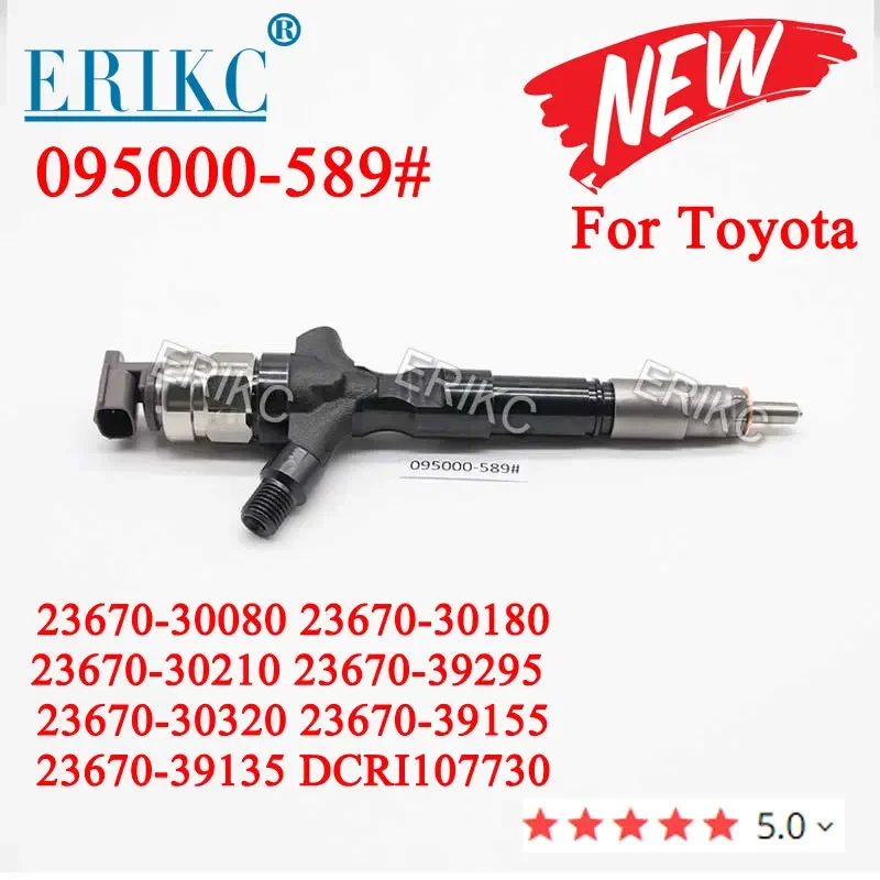 095000-5890 095000-5891 Diesel Common Rail Injection for DENSO Toyota Landcruiser Prado 3.0 D 23670-30080 23670-30180
