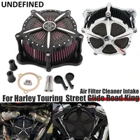air filters intake kit for harley touring street glide road king dyna motorcycle air cleaner filter cross contrast aluminum cut