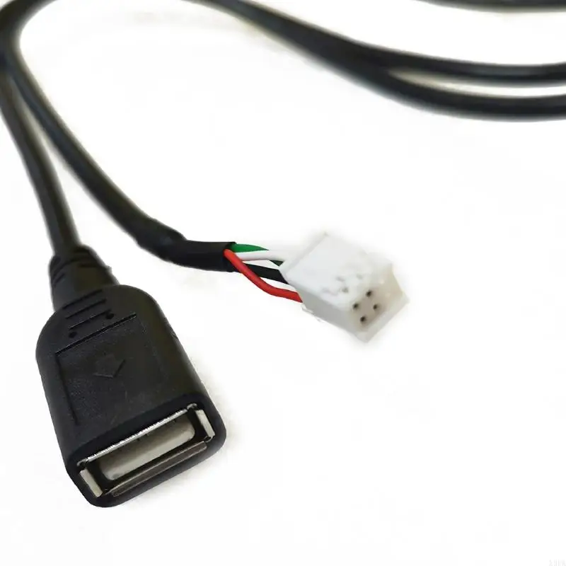 X9fa Auto 4pin+6pin разъемовый разъем Aux USB -панель Adension Advension Adapter Cable 75 см 2x