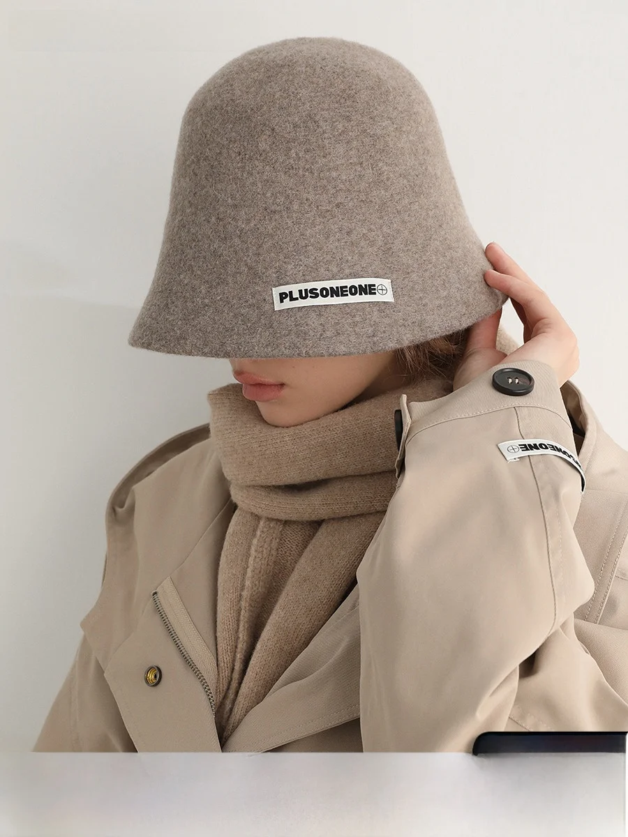 Plusoneone + минималистичный статический роскошный логотип Sle маркировка шерсти осень