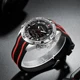 FOXBOX Men Watch Silicone Strap Waterproof Watch For Men Luxury Dual Display Quartz Alarm Clock Watches Mens Relogio Masculino Other Image