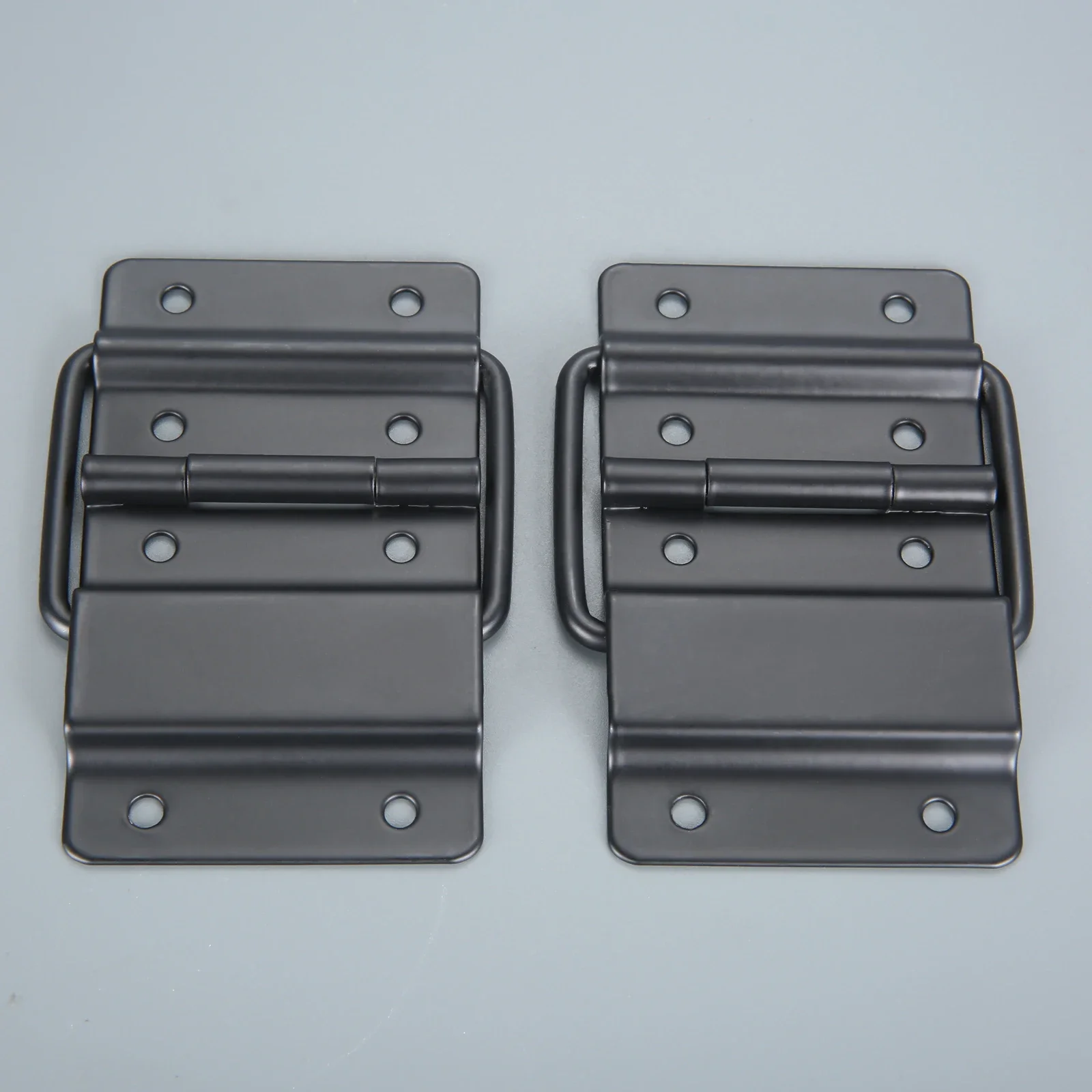 

2 шт., петли для багажного шкафа с 8 отверстиями, двери для кейса, ящики для инструментов, шкафчики, опорная петля для фитингов для чемодана, аксессуары для воздушной коробки