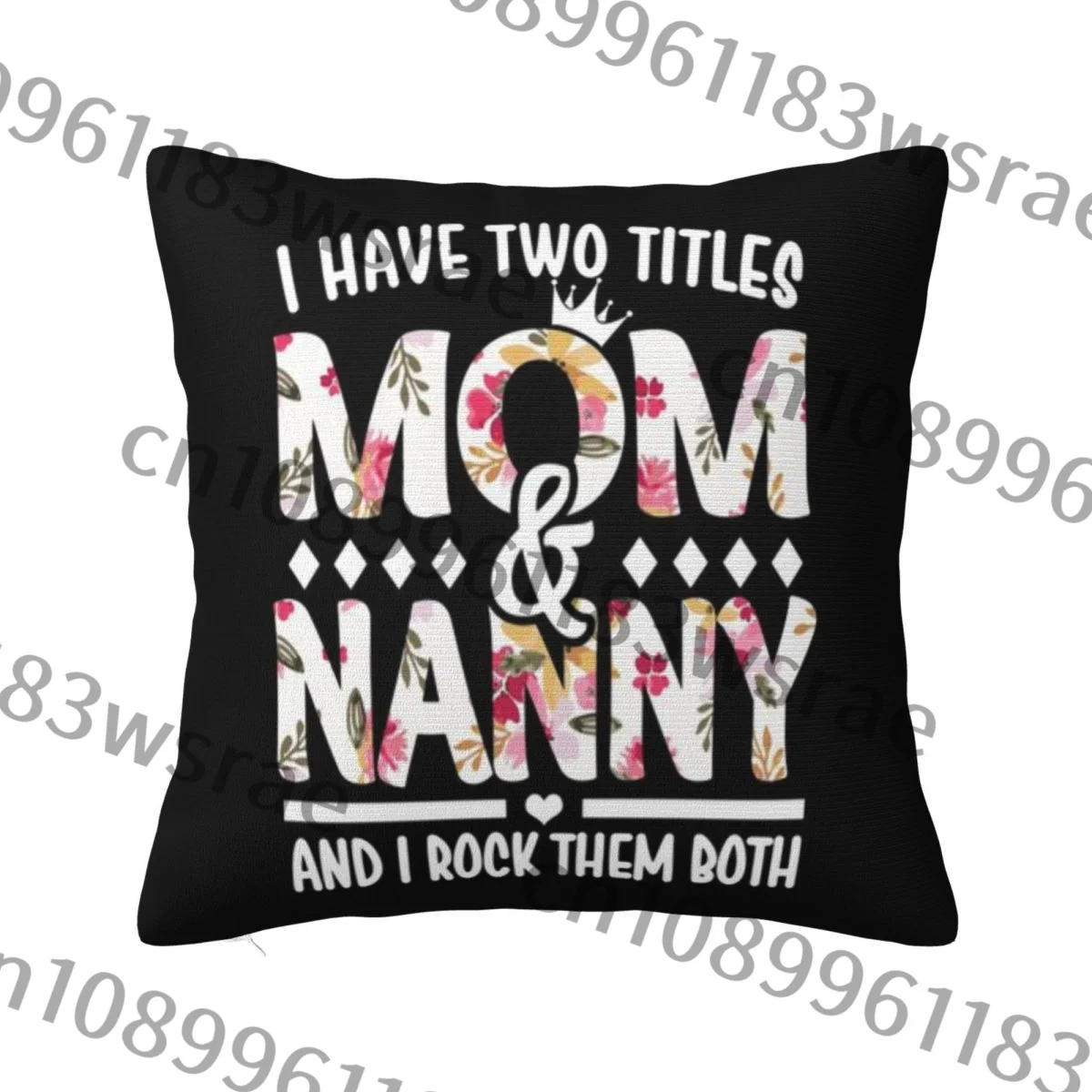 У меня два титаля Мама Няня - Я скальную них обе наволочки