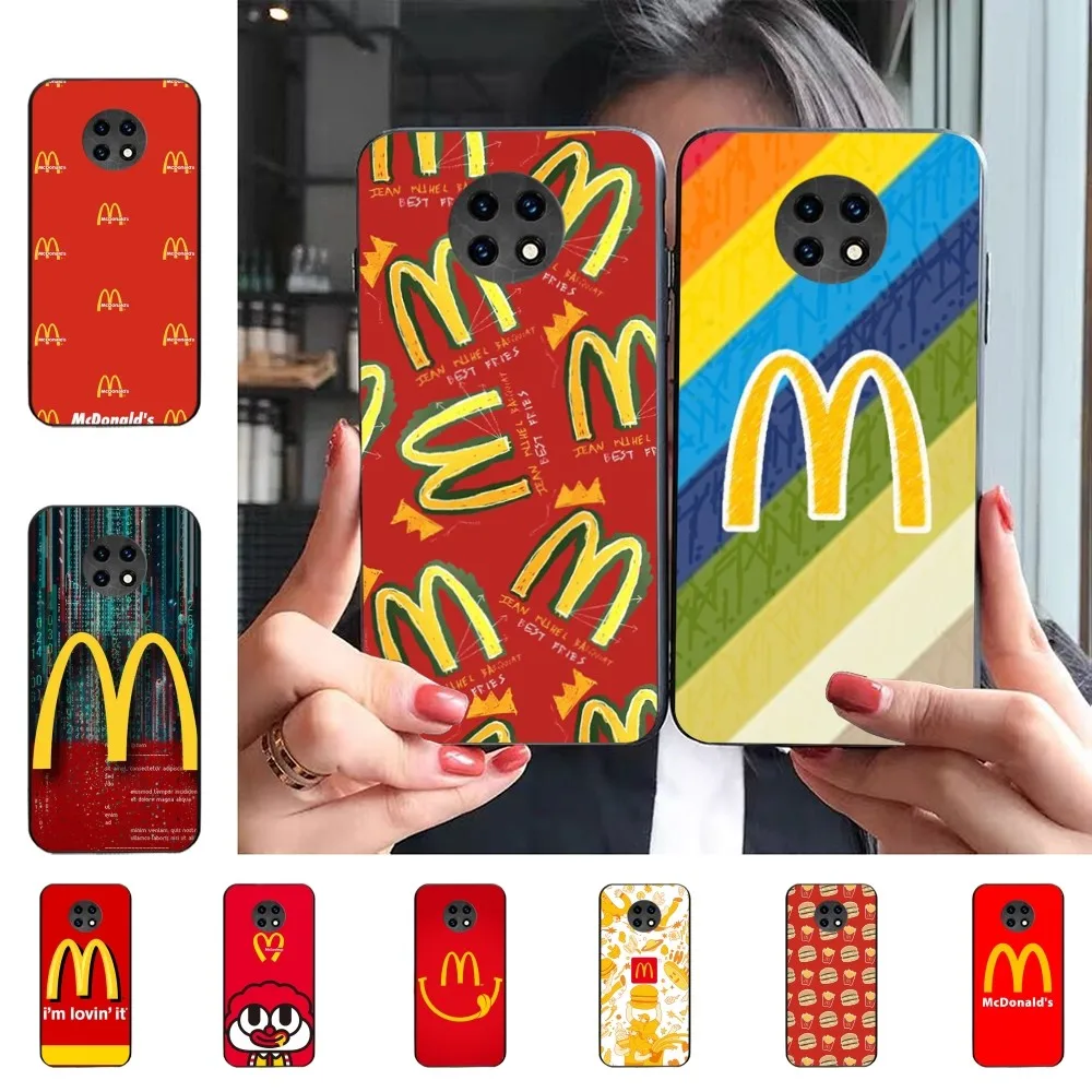 Модный чехол для телефона M-McDonalds Redmi 5 6 7 8 9 10 Plus Pro A GO K20 K30 K40 F3 Fundas