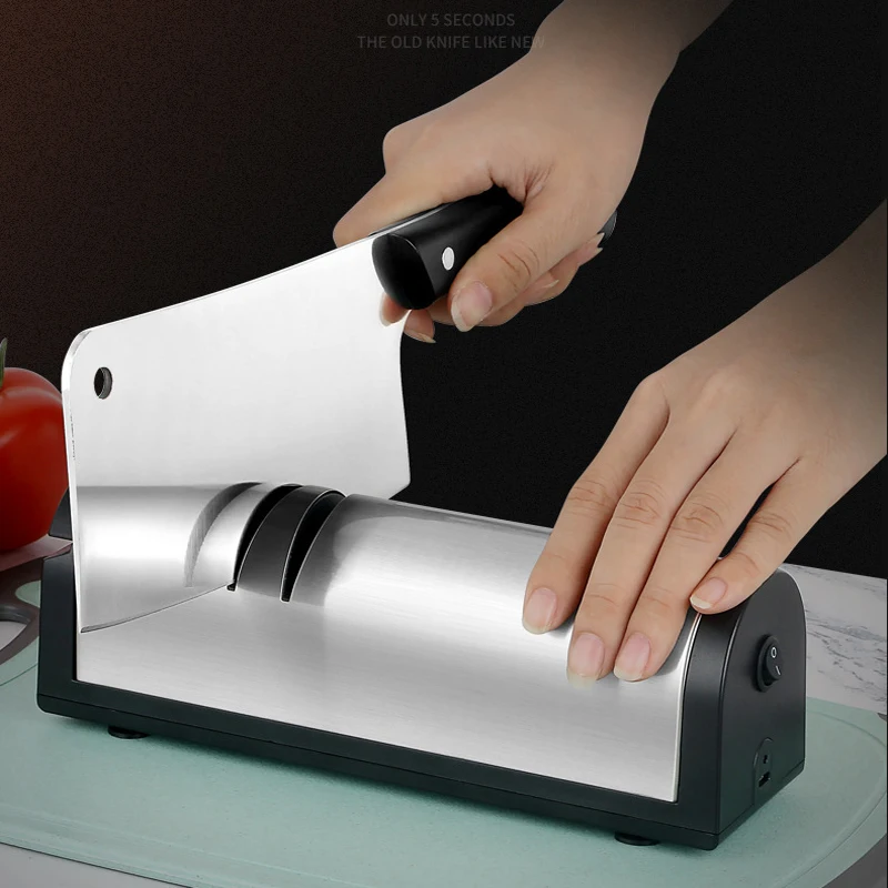 

Электрическая профессиональная точилка для ножей, автоматический шлифовальный камень, USB Перезаряжаемый, для ножей