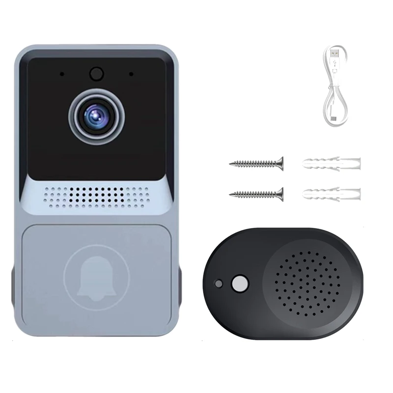 

Video Intercom WIFI Infrared Night Vision Outdoor Home Security Alarm Camera 480P Wireless Button Doorbell