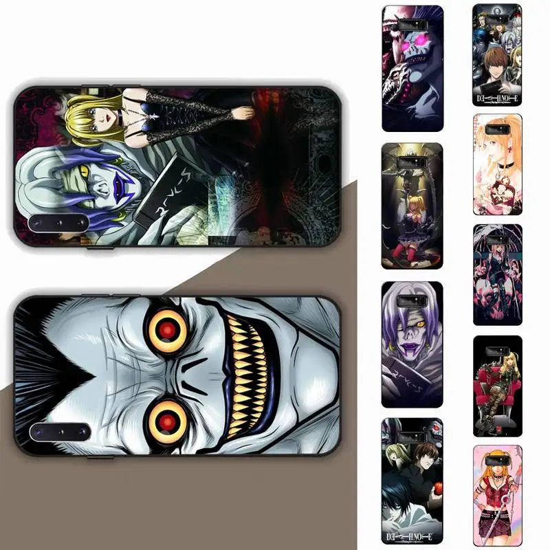 

Misa Amane Rem Death Note Phone Case For Samsung Note 8 9 10 20 pro plus lite M 10 11 20 30 21 31 51 A 21 22 42 02 03