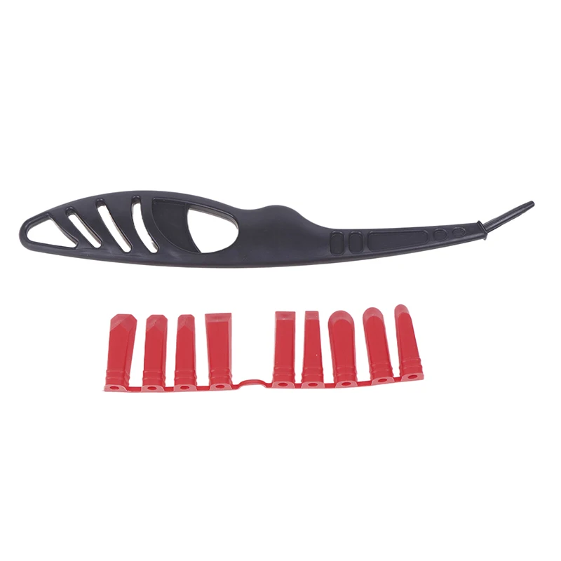 1 шт. стеклянный клей угловой скребок пластиковый герметик разбрасыватель ремонт