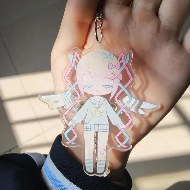 Игра NEEDY GIRL OVERDOSE KAnge брелок для косплея кавайный акриловый подвеска-колокольчик