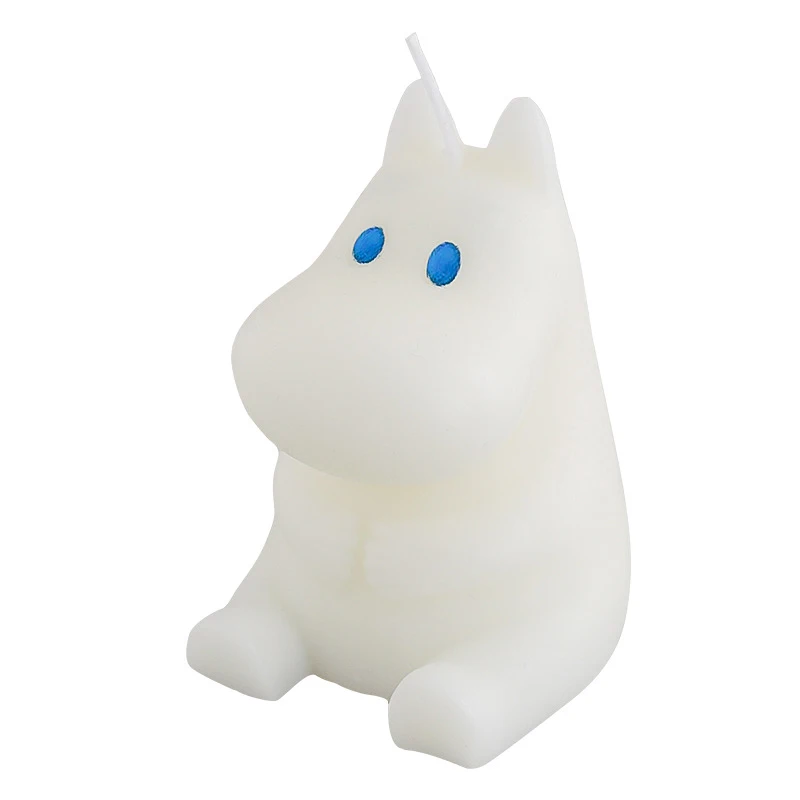 свеча Ароматические свечи Милый маленький бегемотик Домашнее украшение из