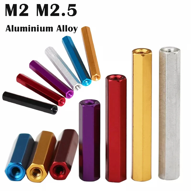 

Алюминиевые шестигранные стойки M2 M2.5