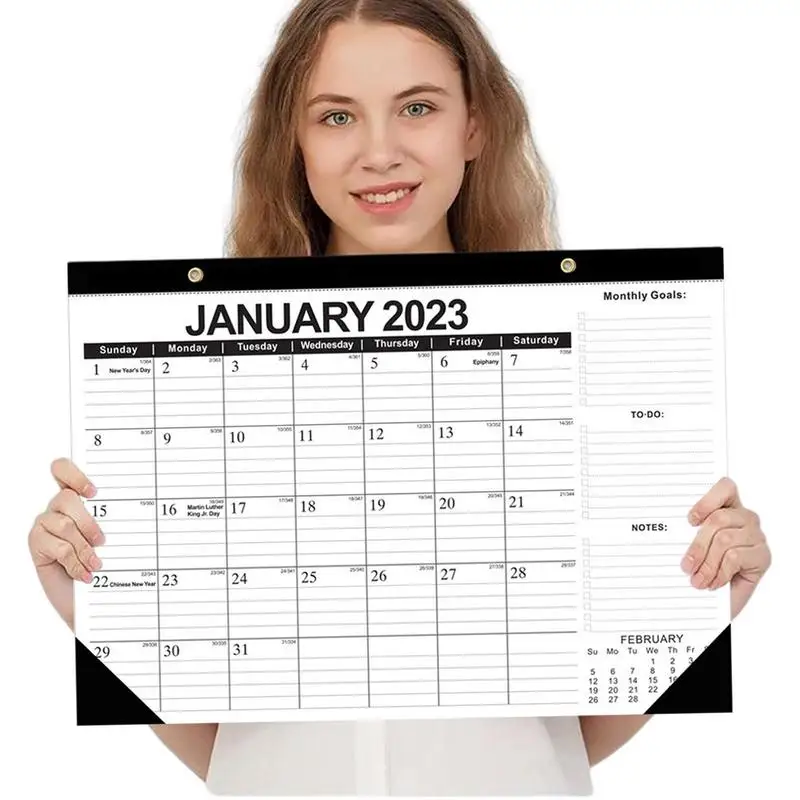 

Desk Calendar 2023 2023-January To June 2024 18 Months Wall Calendar With Large Monthly Pages 16.93 X 12.01 Inch
