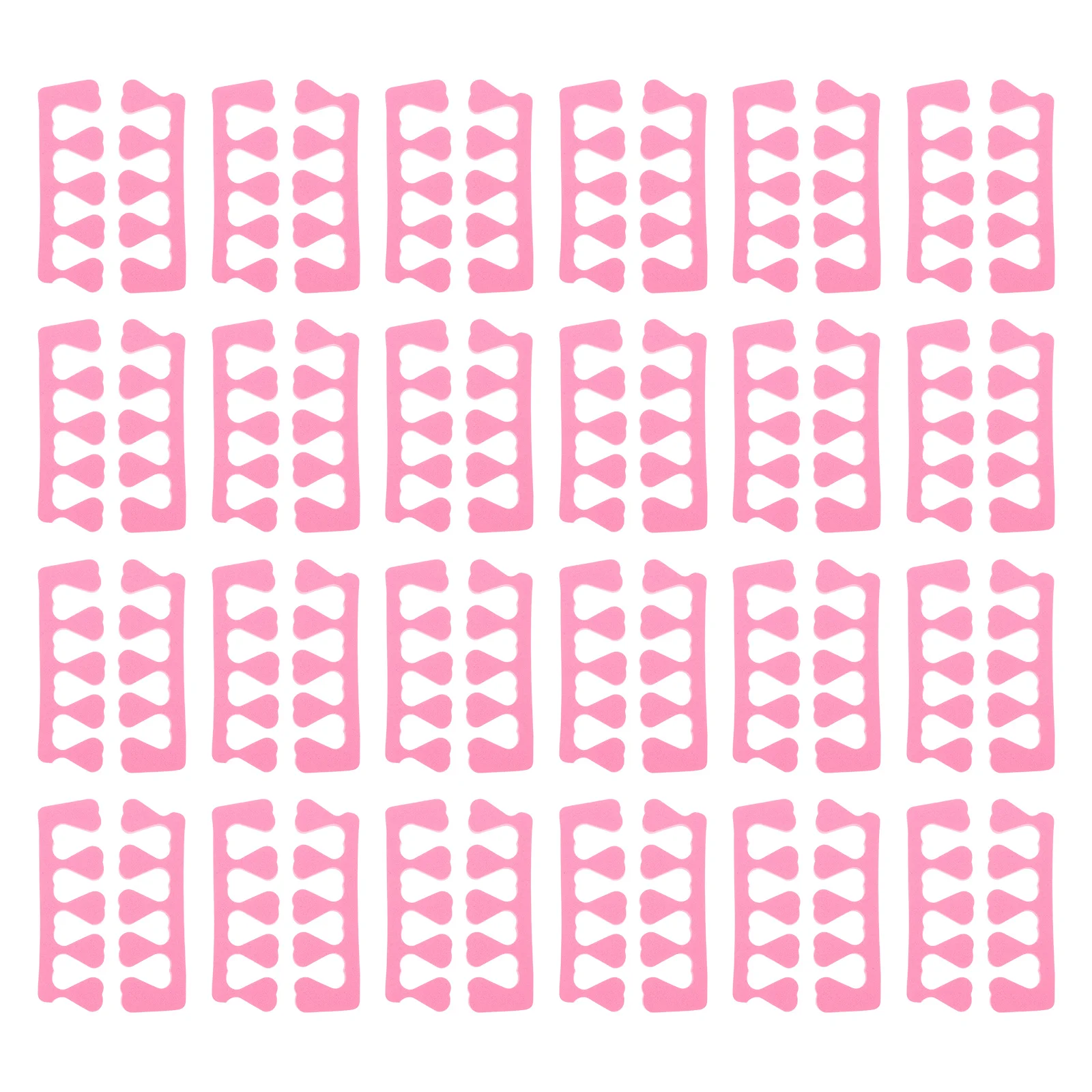 

100 шт., разделители для пальцев, для мужского маникюра и педикюра