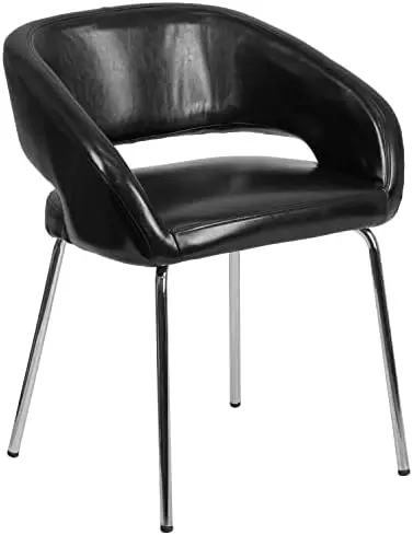 

Серия современного белого кожаного мягкого стула для боковой стойки