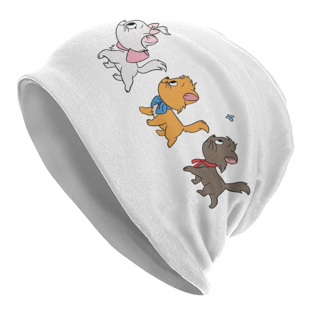 

Funny Marie Walking Bonnet Hat Knitting Hats Men Women Fashion Unisex Cartoon Kitten Warm Winter Beanies Cap