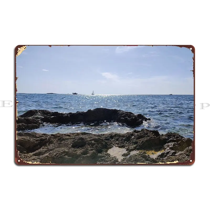 Porec металлический плакат Забавный Настенный декор для гостиной дизайнерский