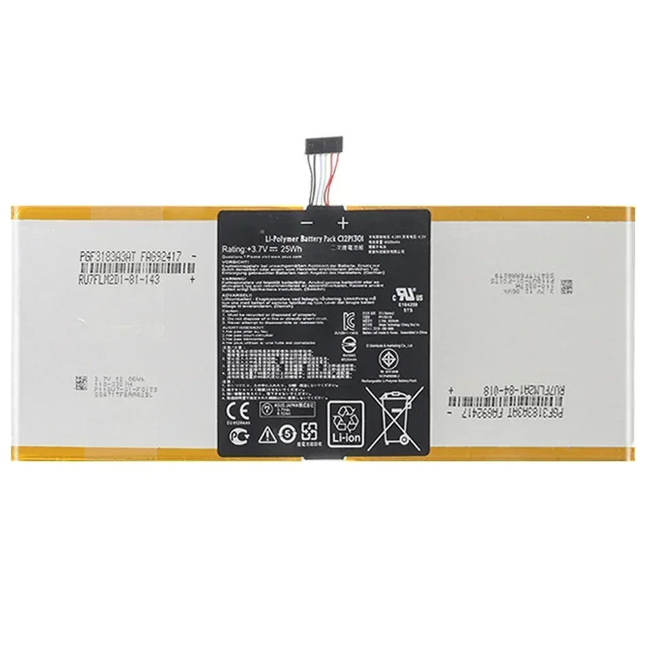 Аккумулятор C12P1301 6560 мАч для ASUS MemoPad 10 1 TF303K 1B014A K00A ME302C