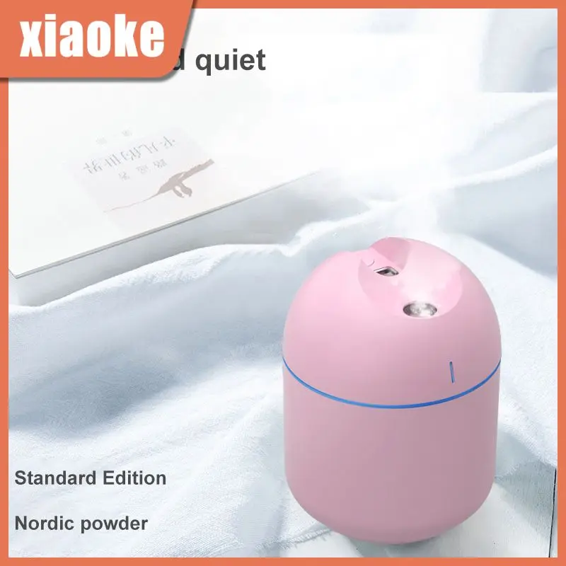 

2021 Ultrasonic Mini Air Humidifier 220ML Aromas Essential Oil Diffuser For Home Car USB Fogger Mist Maker With LED Night Lamp