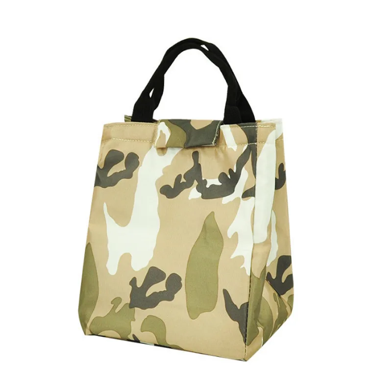 

New Portable Camping Lunch Bag Insulation Lunch Box Picnic Tote Bag Refrigerated Tote Bag Bento Bag Storage Bag