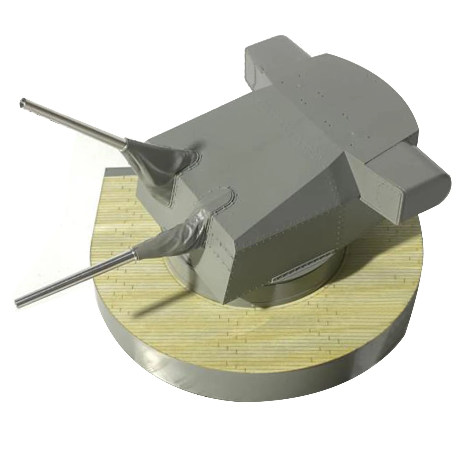 1/72 Bismarck 15CMSKC/28Gun металлический корпус деревянная колода для модели револьвера Takom