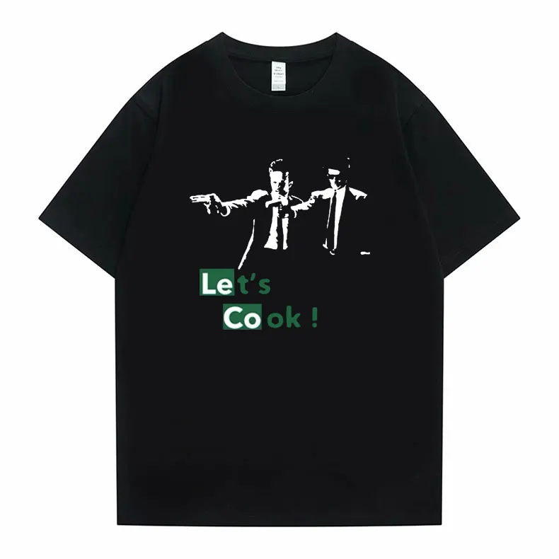 

TV Series Breaking Bad Walter White Jesse Pinkman Print T Shirt Vintage Heisenberg Tshirt Men Women Hip Hop Rock Punk T-shirts