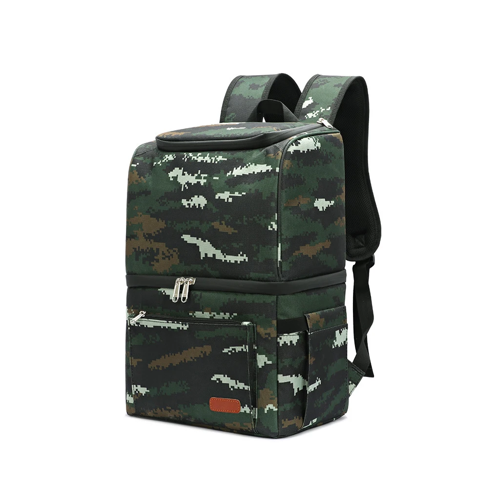 

Изолированная сумка для ланча, регулируемые плечевые ремни, водонепроницаемый уличный пиво, вино Bakcpack, Герметичный пищевой контейнер для к...