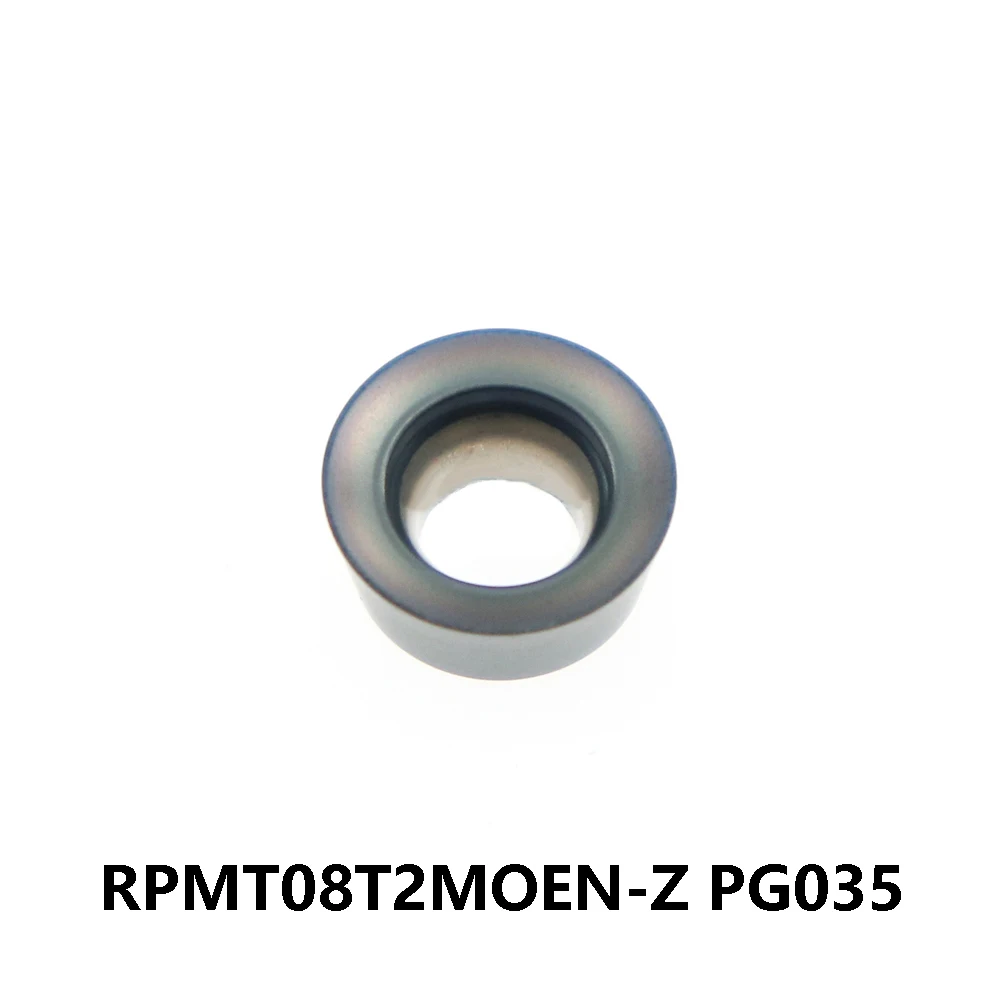Фото Оригинальные RPMT08T2 RPMT1003 RPMT1204 RPMT08T2MOEN RPMT1003MOEN RPMT1204MOEN Z PG025 PG035 Твердосплавные вставки Инструменты с ЧПУ Baldes RPMT №5