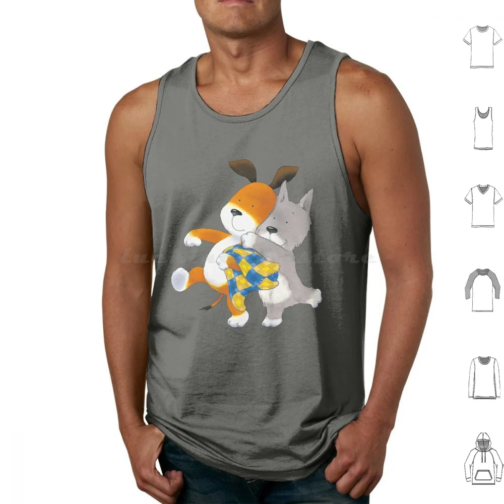 

Kipper The Dog And Tiger Tank Tops Print Cotton Kipper The Dog Kipper Dog Kipper Dog Cute Dog Teddy Bear Spot The