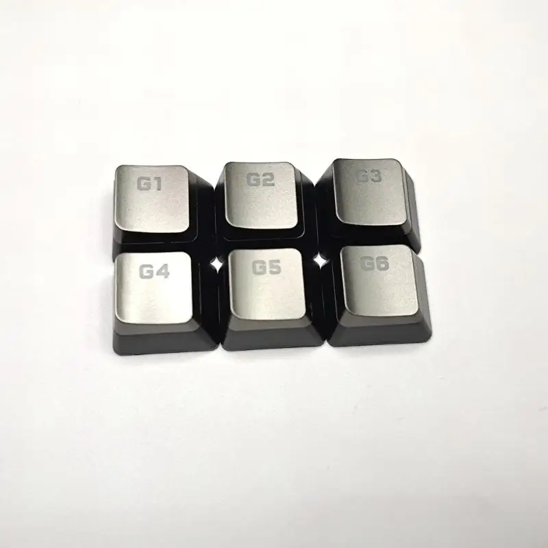 T3EE 6 шт. RGB механическая игровая клавиатура колпачки G1G2G3G4G5G6 прочный чехол для