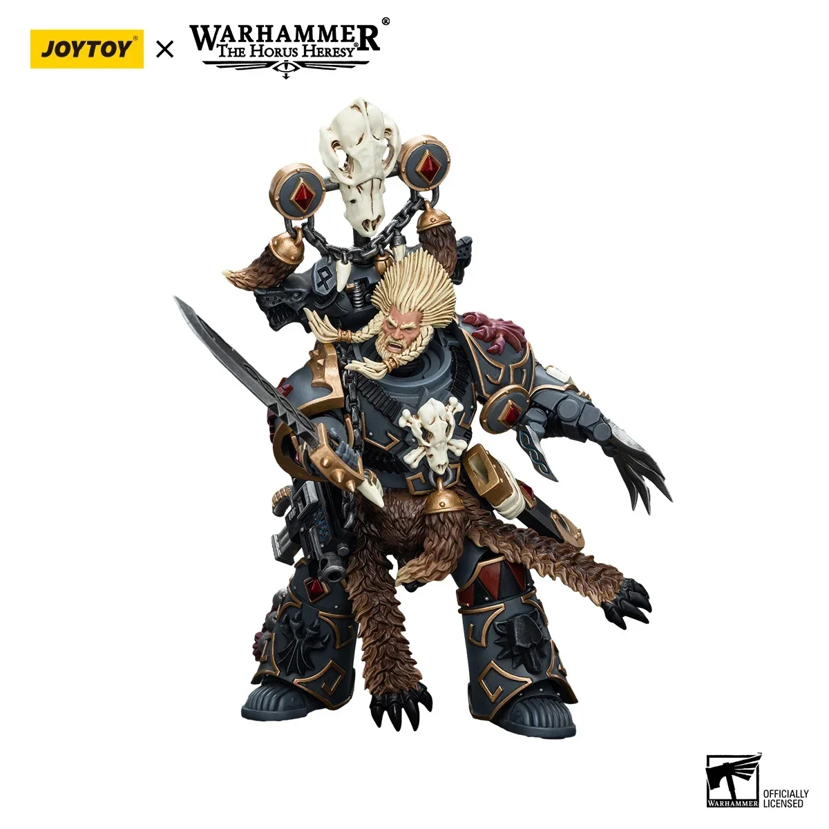 [В НАЛИЧИИ] JOYTOY Warhammer 30K 1/18 Фигурка Space Wolves Geigor Fell-Hand Contemptor Dreadnought Аниме Модель