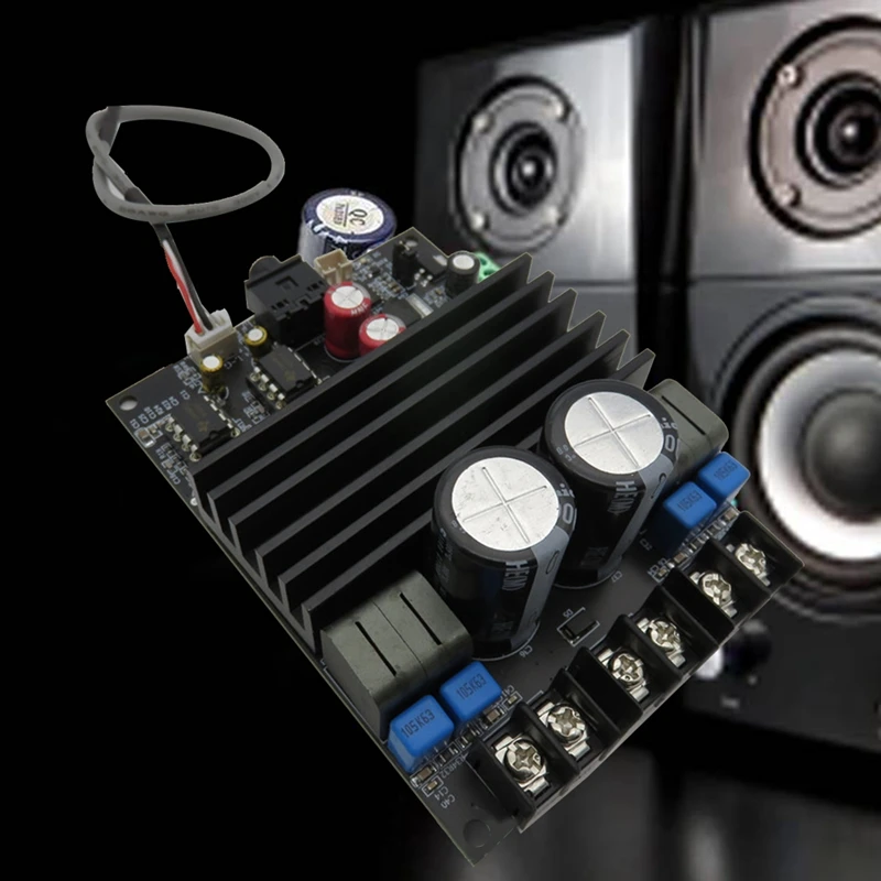 

TPA3255 аудиофил HIFI плата цифрового усилителя мощности 300 Вт + 300 Вт высокомощный 2,0 двухканальный стерео аудио модуль